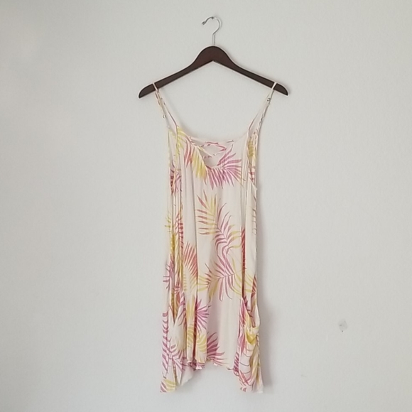 Ripcurl sun dress leaf print size small - Picture 1 of 10